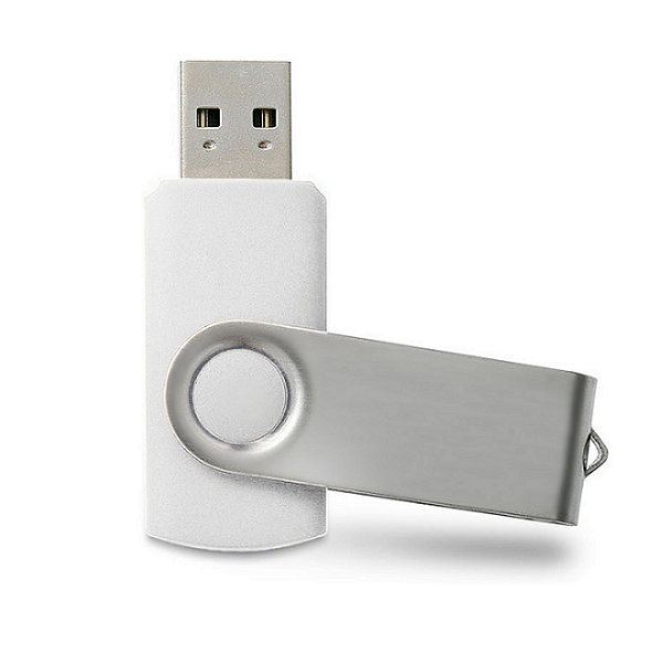 USB twister biały