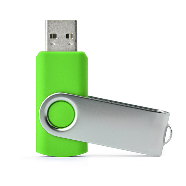 Pamięć USB twister zielony